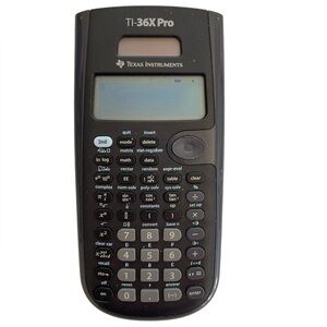 Texas Instruments Advanced Scientific Calculators TI-36X Pro With Cover